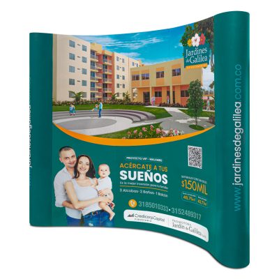 backing-skyline Araña big